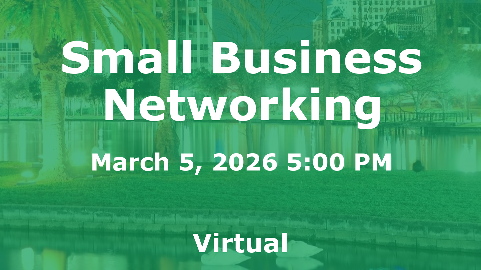 Small Business Networking event image